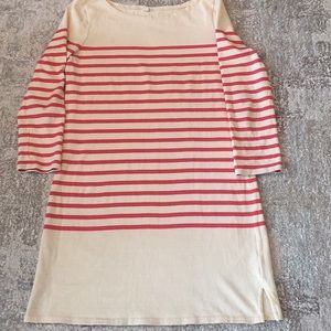 J Crew striped cotton dress